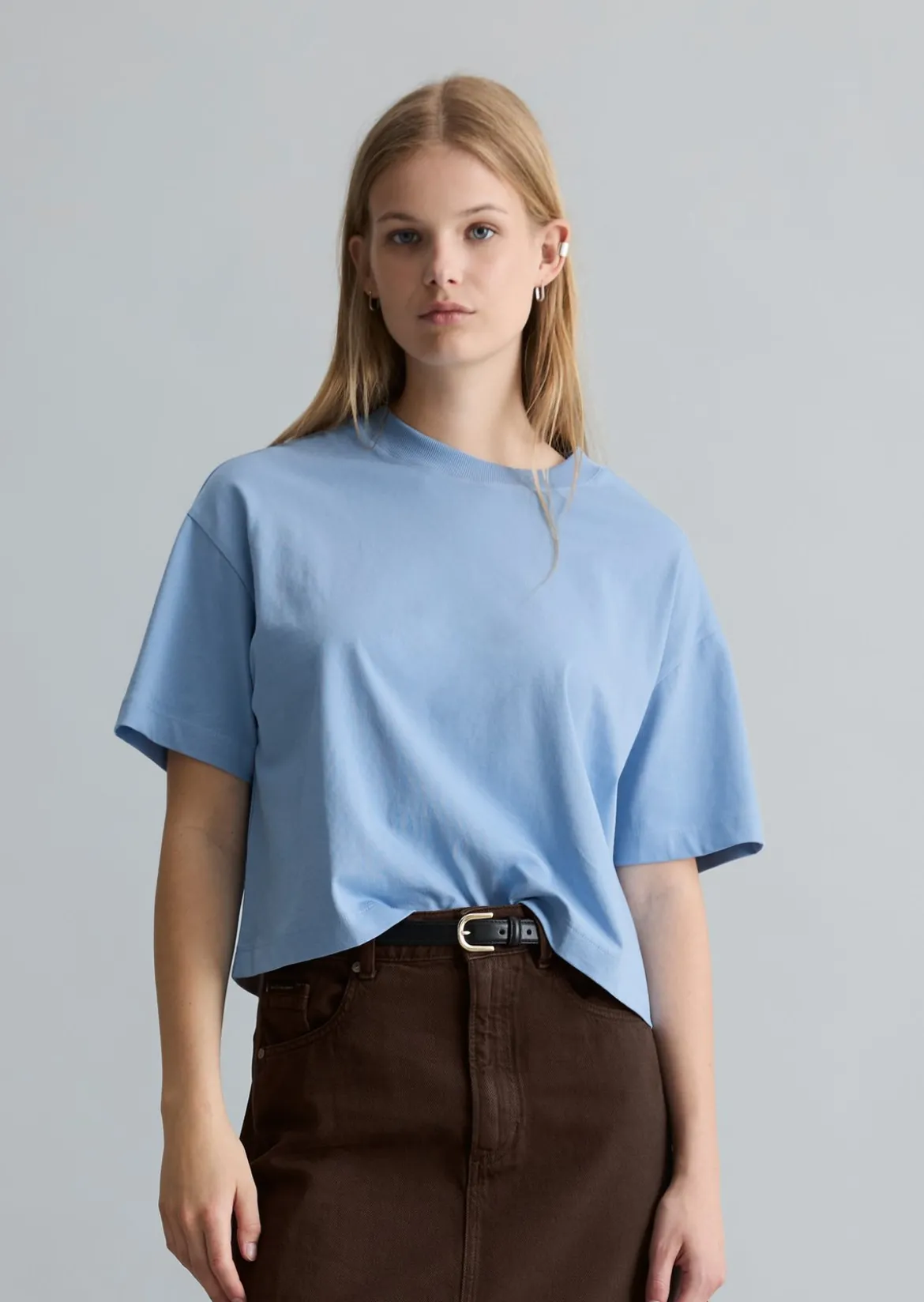 Logo-T-Shirt relaxed aus Organic Cotton