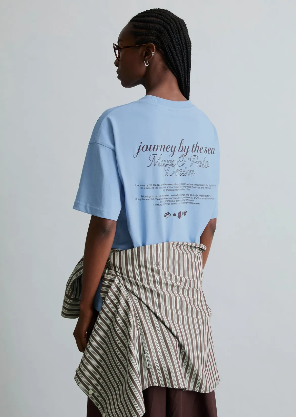 Logo-T-Shirt relaxed aus Organic Cotton