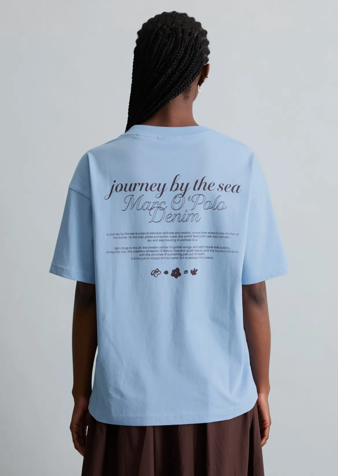 Logo-T-Shirt relaxed aus Organic Cotton