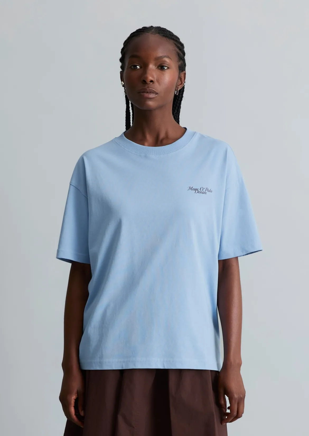 Logo-T-Shirt relaxed aus Organic Cotton