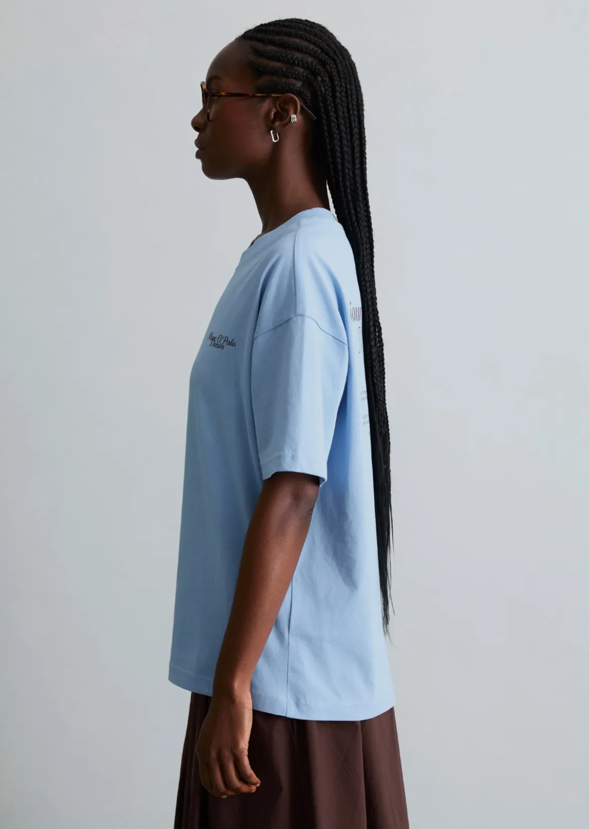 Logo-T-Shirt relaxed aus Organic Cotton