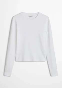 Longlseeve relaxed aus Light Interlock-Jersey