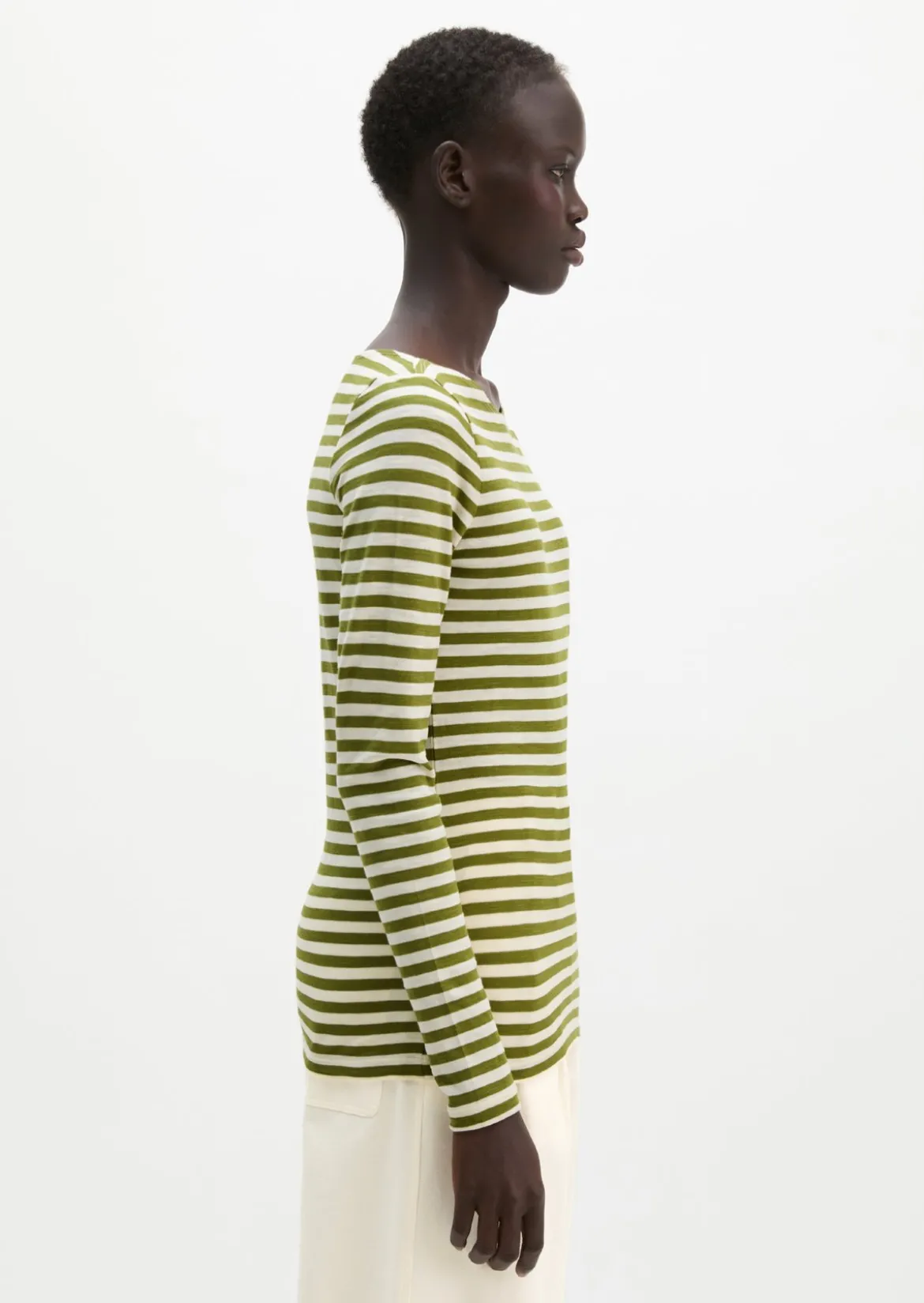 Longsleeve aus Organic-Cotton-Slub-Jersey