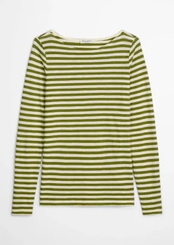 Longsleeve aus Organic-Cotton-Slub-Jersey