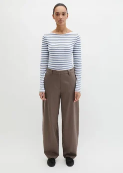Longsleeve aus Organic-Cotton-Slub-Jersey