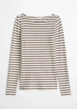 Longsleeve aus Organic-Cotton-Slub-Jersey
