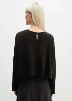 Longsleeve cropped aus LENZING™ ECOVERO™