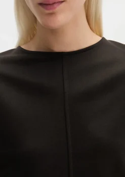 Longsleeve cropped aus LENZING™ ECOVERO™