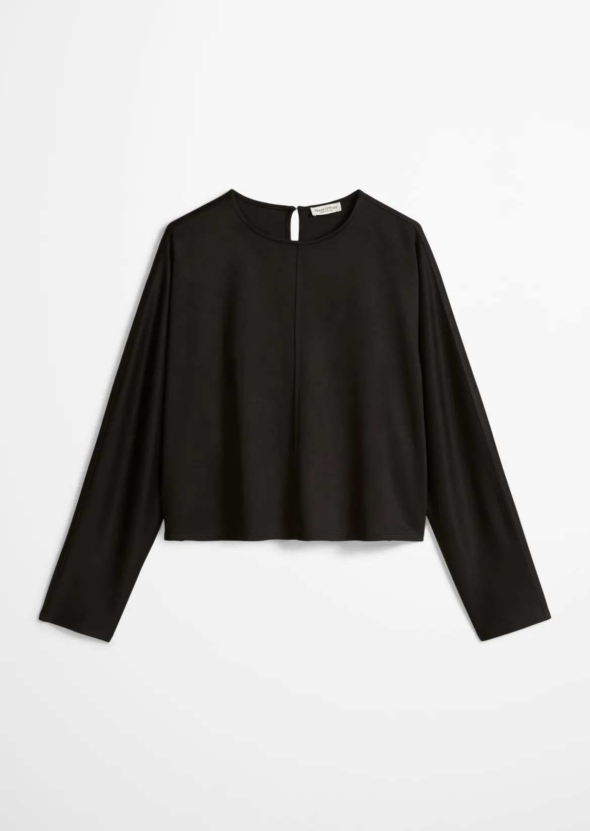 Longsleeve cropped aus LENZING™ ECOVERO™