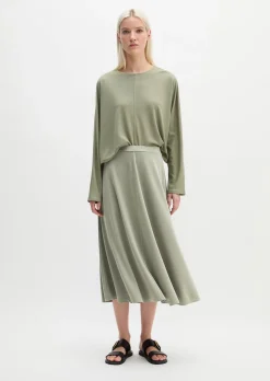 Longsleeve cropped aus LENZING™ ECOVERO™