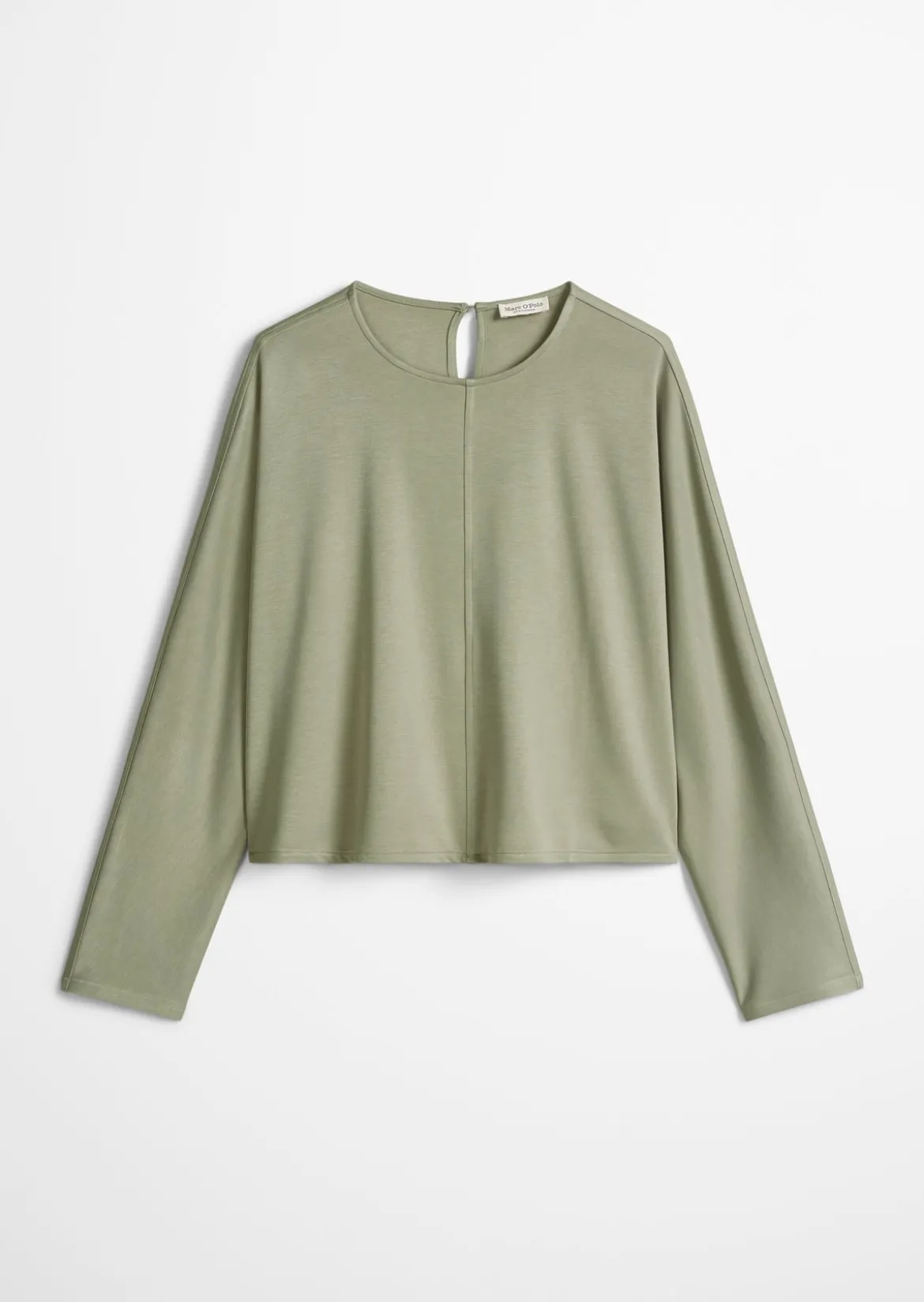 Longsleeve cropped aus LENZING™ ECOVERO™