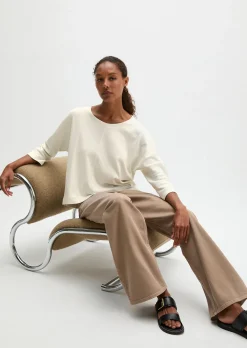 Longsleeve loose aus Organic Cotton Single Jersey