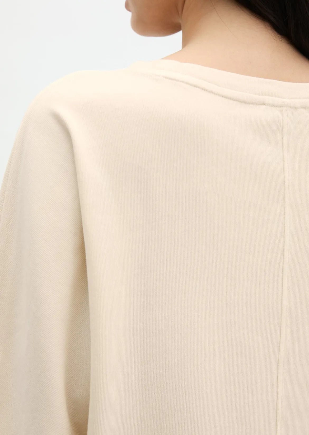 Longsleeve loose aus Organic Cotton Single Jersey
