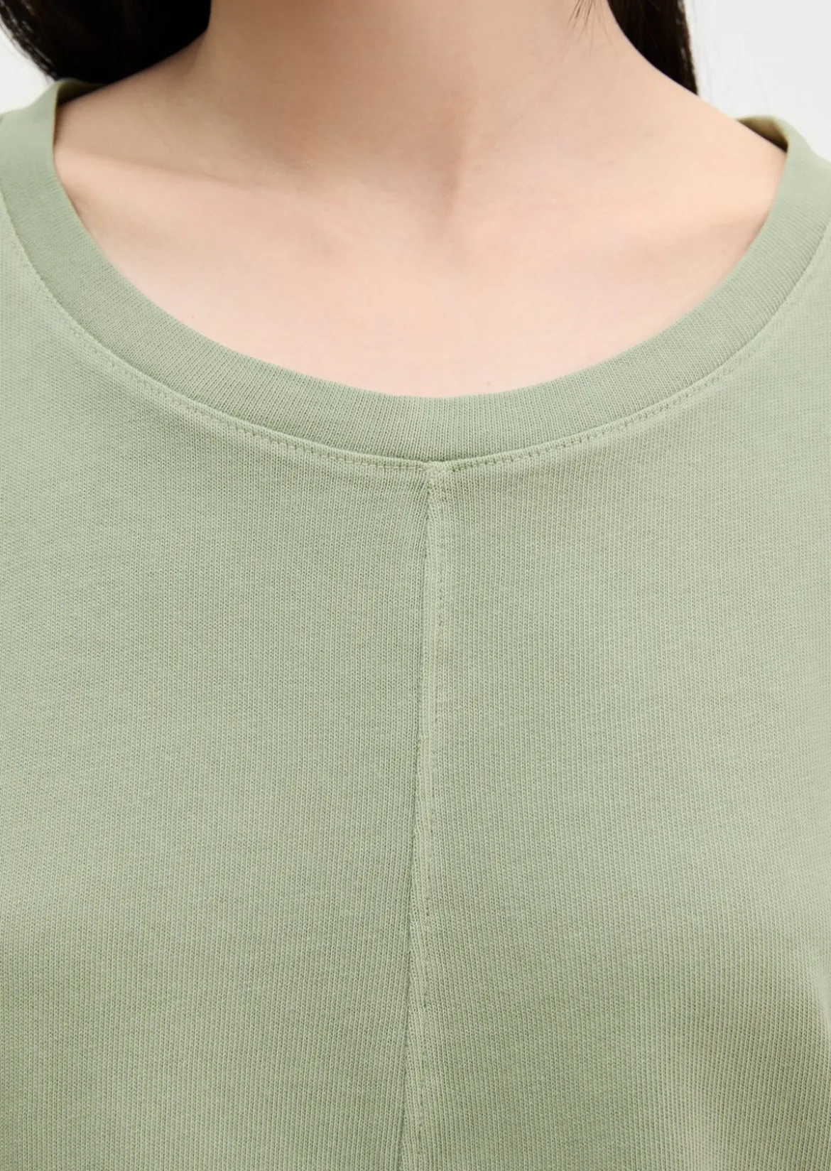 Longsleeve loose aus Organic Cotton Single Jersey