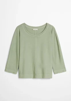 Longsleeve loose aus Organic Cotton Single Jersey