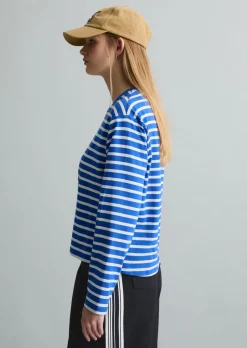 Longsleeve regular aus Heavy Slub Jersey