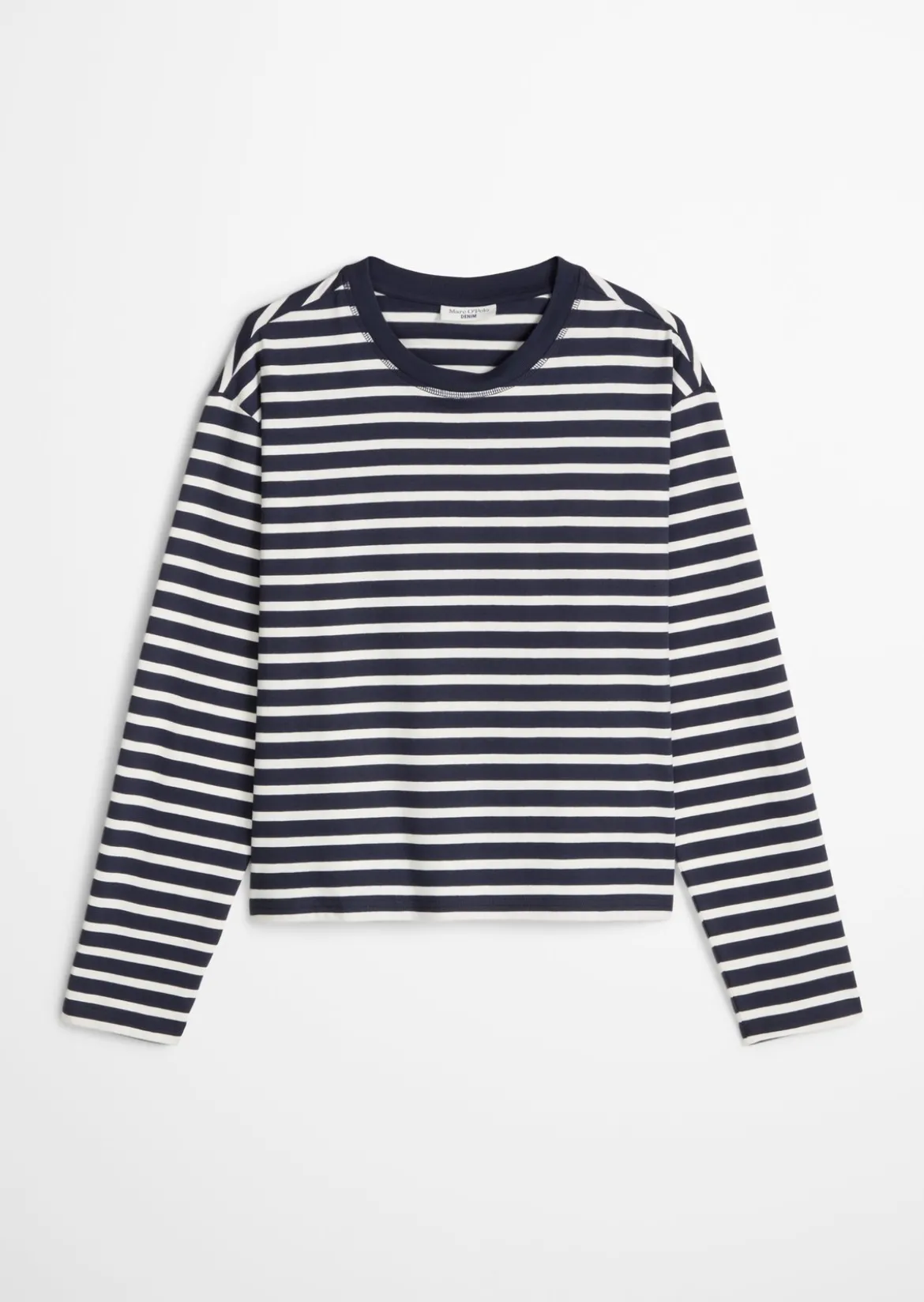 Longsleeve regular aus Heavy Slub Jersey