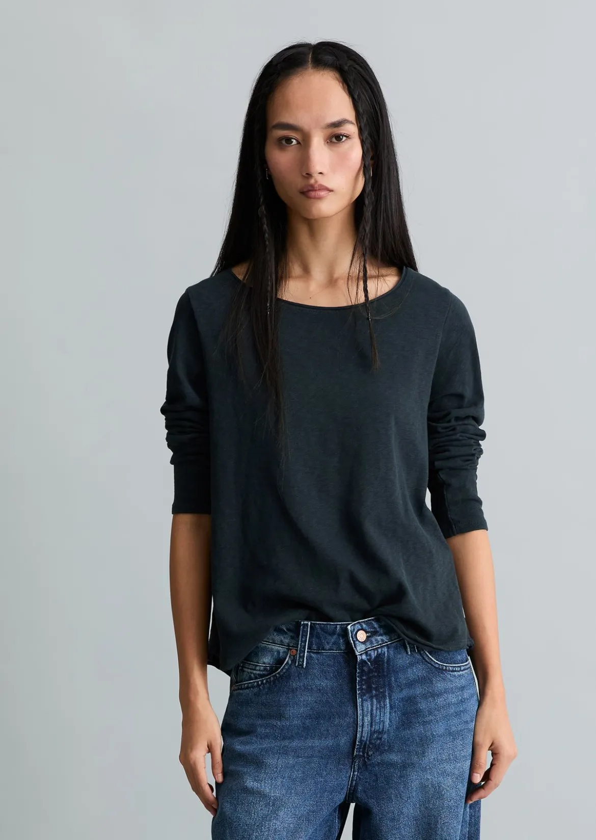 Longsleeve regular aus Organic Cotton