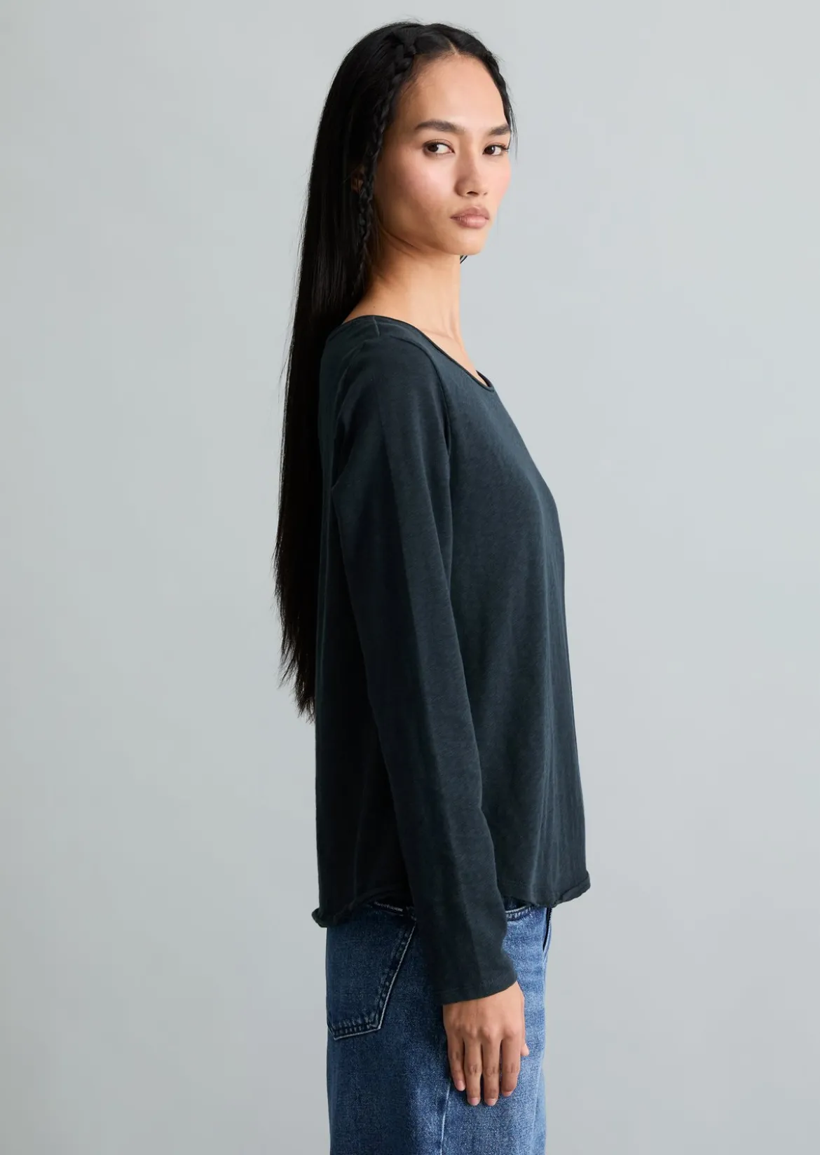 Longsleeve regular aus Organic Cotton