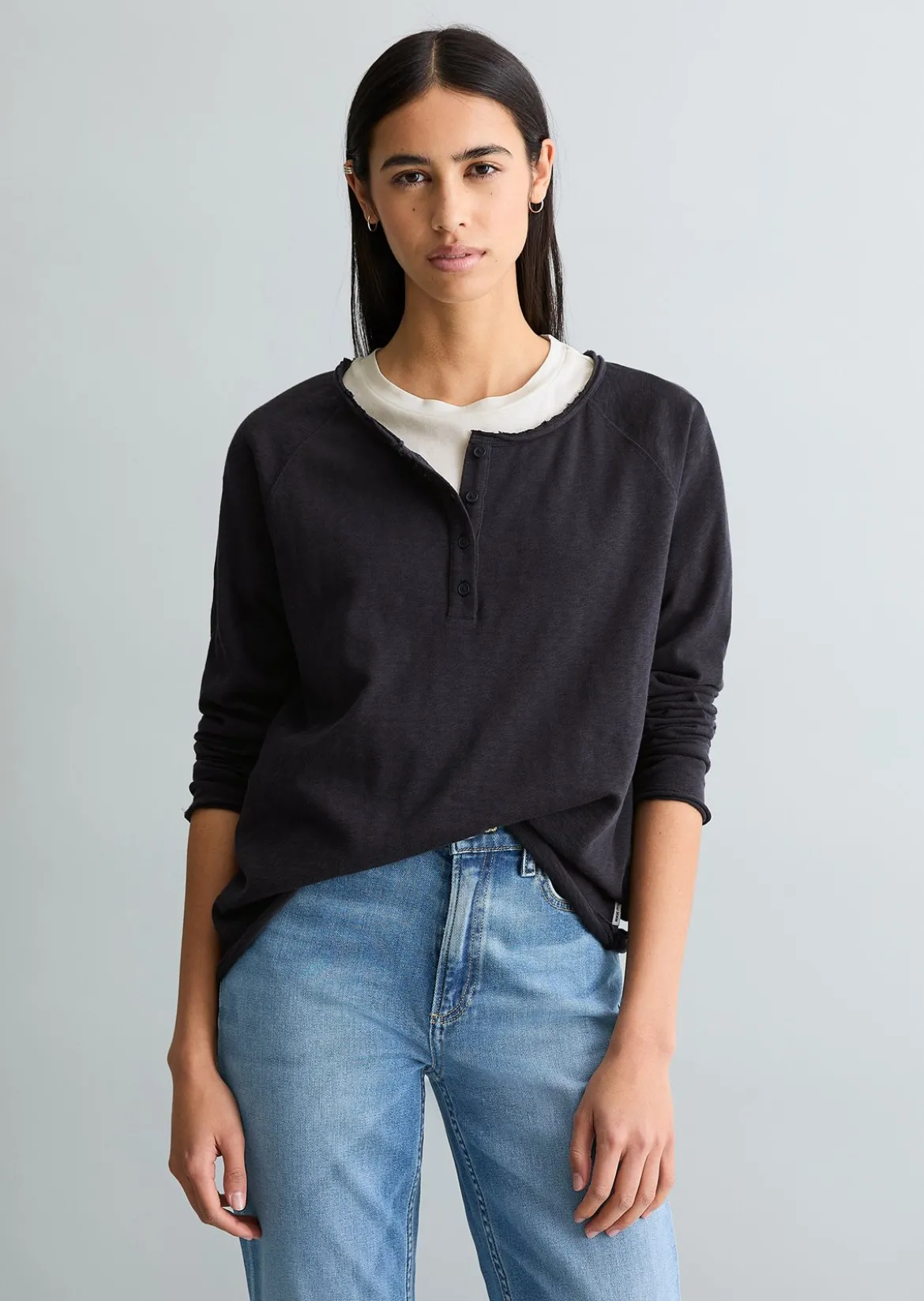 Longsleeve regular aus Organic Cotton