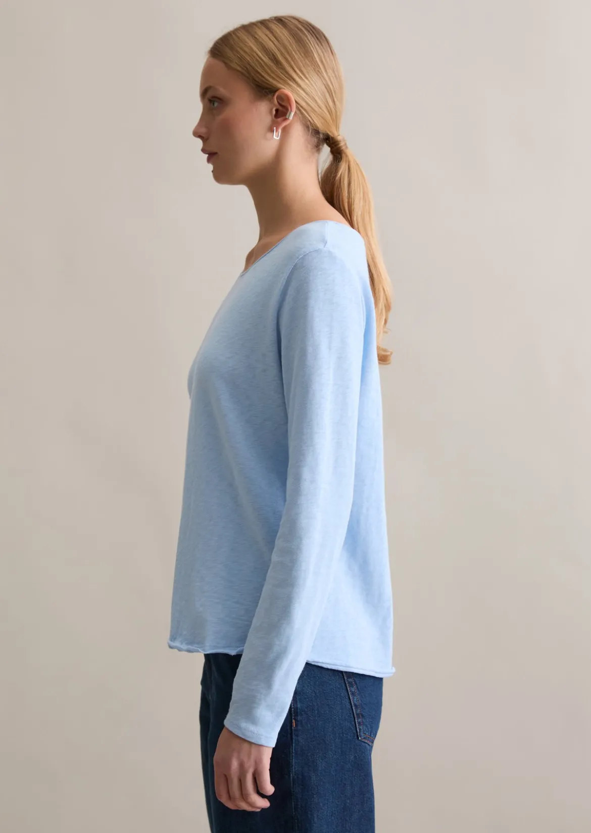 Longsleeve regular aus Organic Cotton