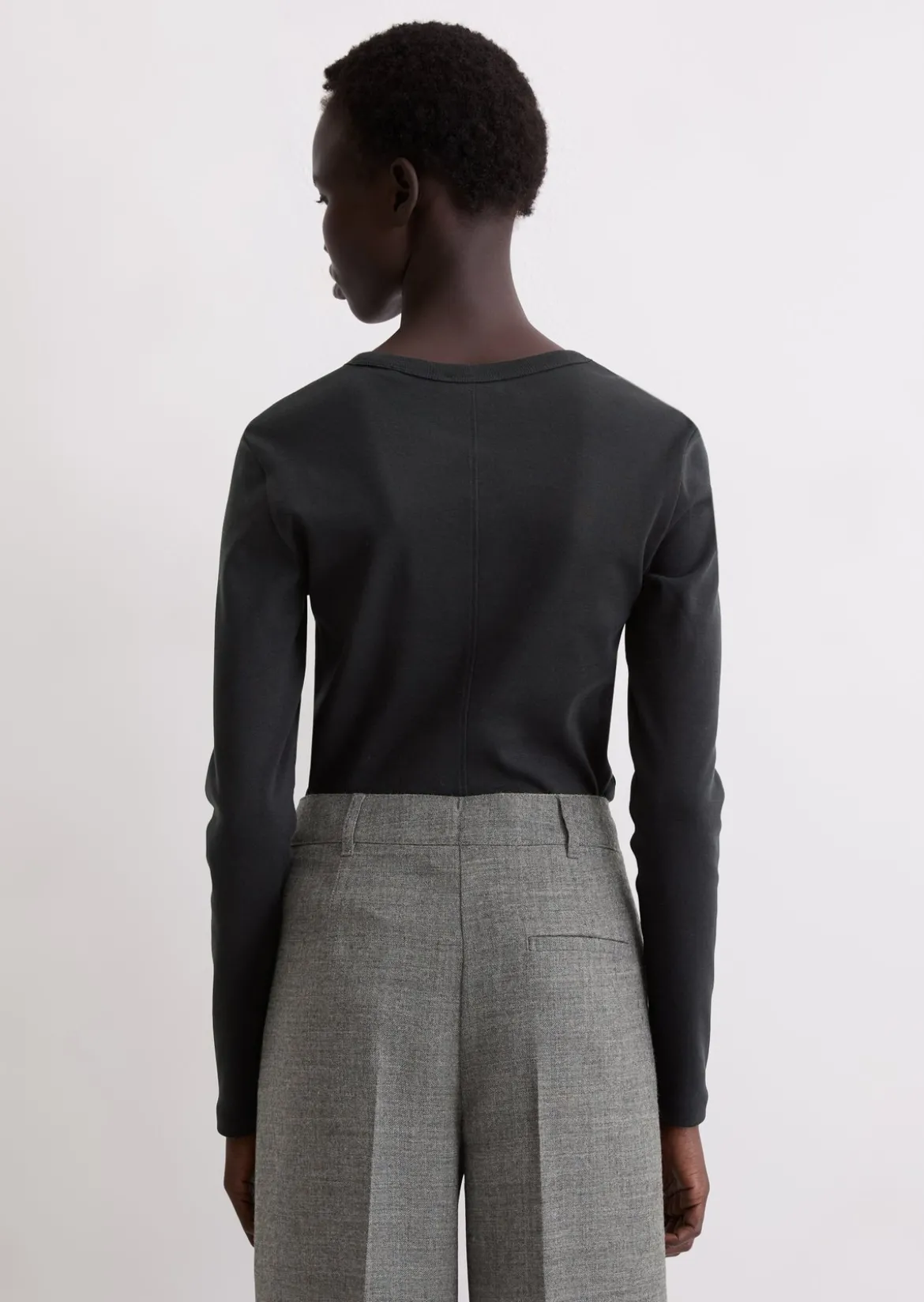 Longsleeve regular aus reiner Bio-Baumwolle