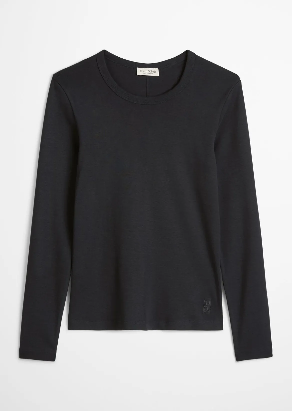 Longsleeve regular aus reiner Bio-Baumwolle