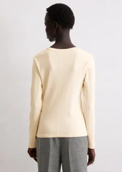 Longsleeve regular aus reiner Bio-Baumwolle