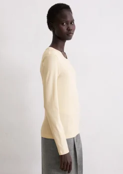 Longsleeve regular aus reiner Bio-Baumwolle