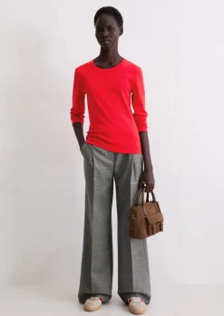 Longsleeve regular aus reiner Bio-Baumwolle