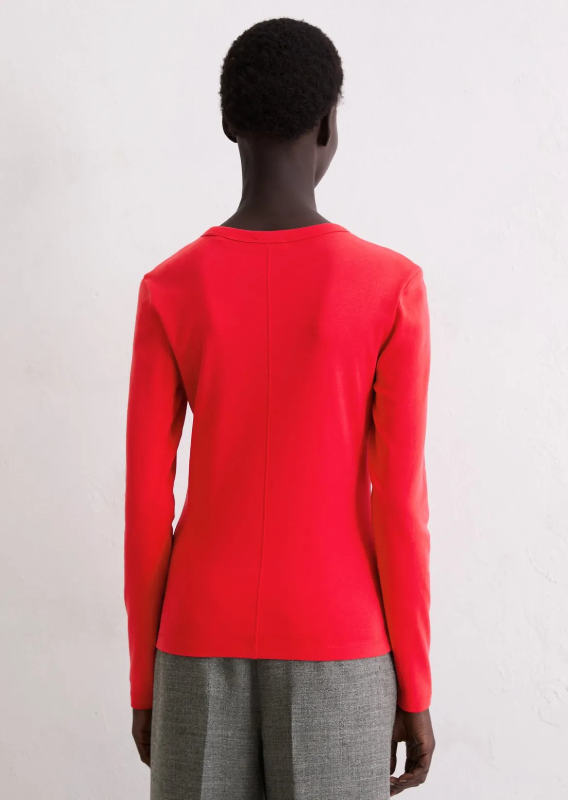 Longsleeve regular aus reiner Bio-Baumwolle