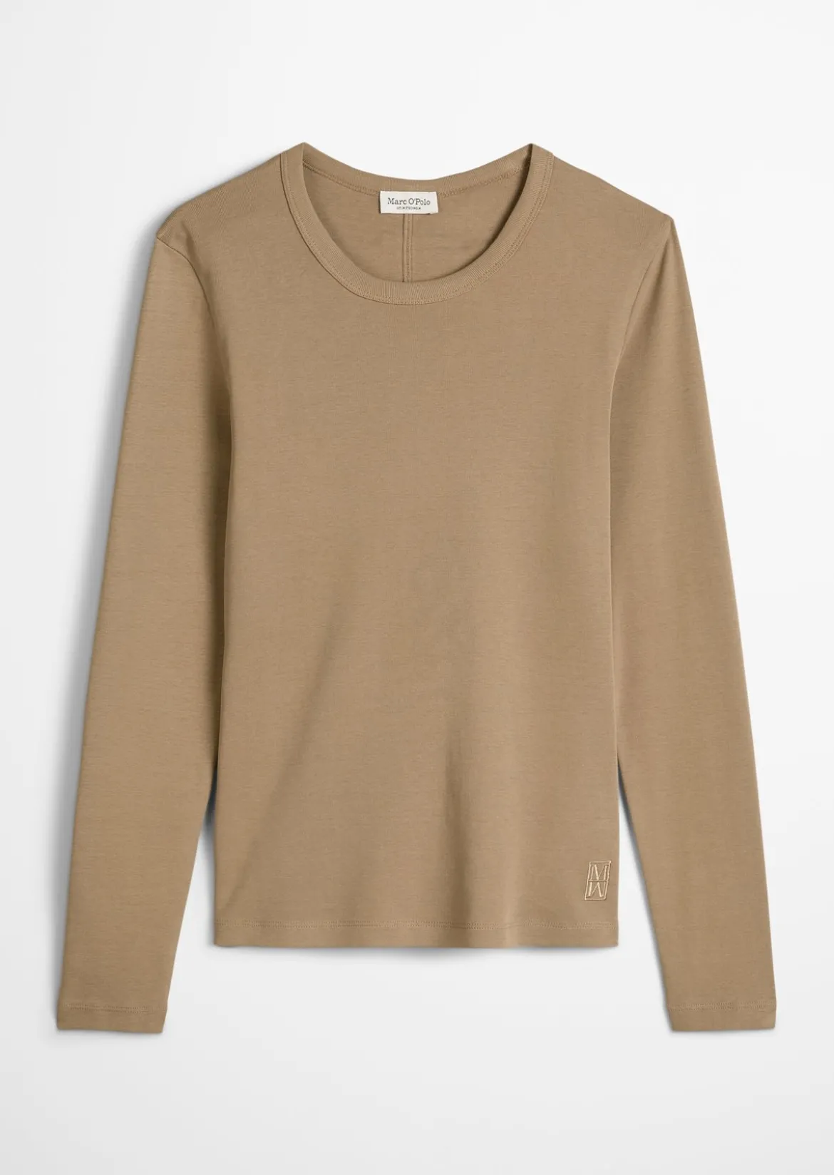 Longsleeve regular aus reiner Bio-Baumwolle