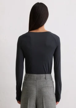 Longsleeve regular aus TENCEL™ Modal
