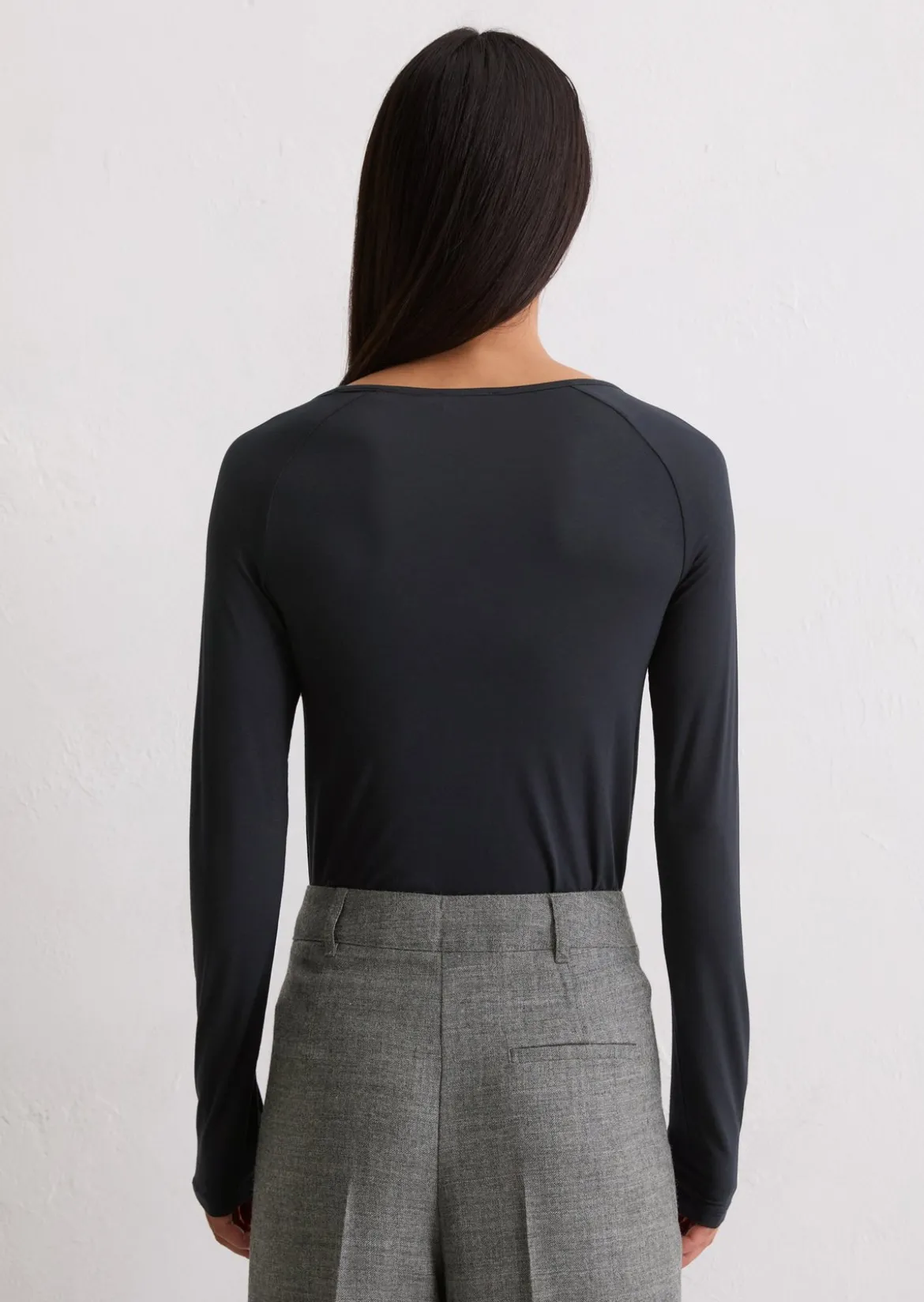Longsleeve regular aus TENCEL™ Modal