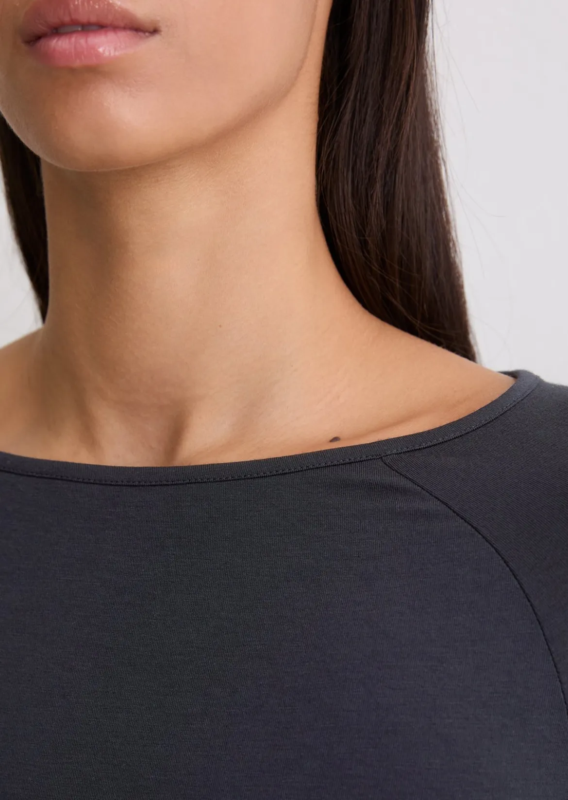 Longsleeve regular aus TENCEL™ Modal