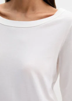 Longsleeve regular aus weichem Baumwoll-Single-Jersey