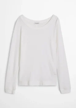 Longsleeve regular aus weichem Baumwoll-Single-Jersey