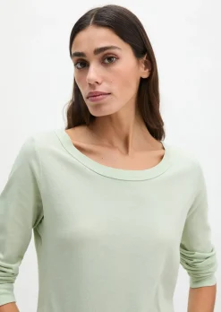 Longsleeve regular aus weichem Baumwoll-Single-Jersey