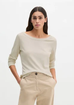 Longsleeve regular aus weichem Baumwoll-Single-Jersey
