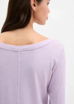 Longsleeve regular aus weichem Baumwoll-Single-Jersey