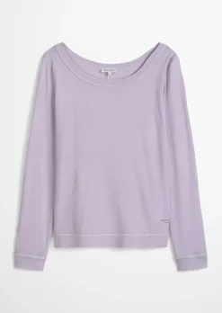 Longsleeve regular aus weichem Baumwoll-Single-Jersey