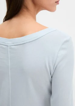 Longsleeve regular aus weichem Baumwoll-Single-Jersey