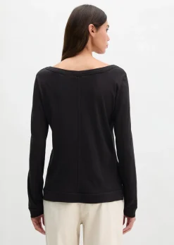 Longsleeve regular aus weichem Baumwoll-Single-Jersey