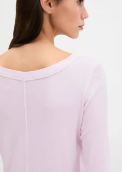 Longsleeve regular aus weichem Baumwoll-Single-Jersey