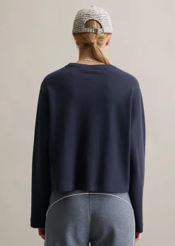 Longsleeve relaxed aus Heavy Jersey
