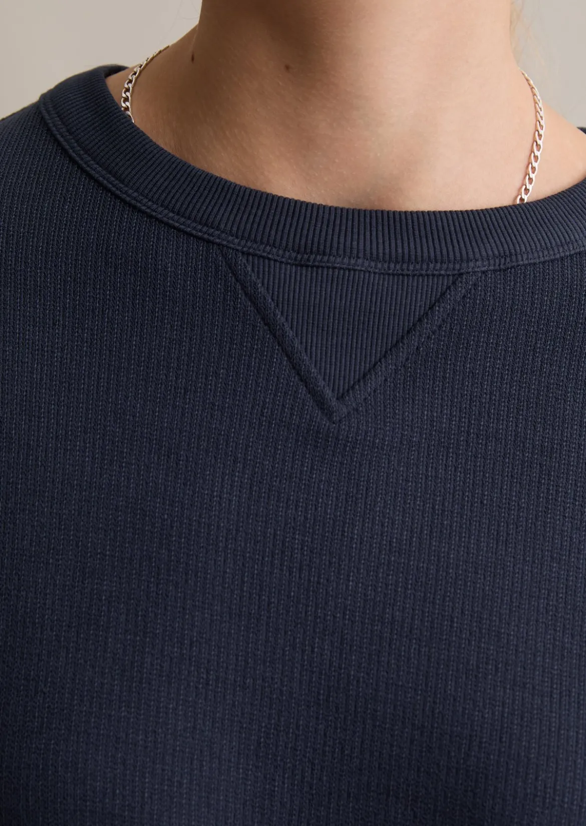 Longsleeve relaxed aus Heavy Jersey