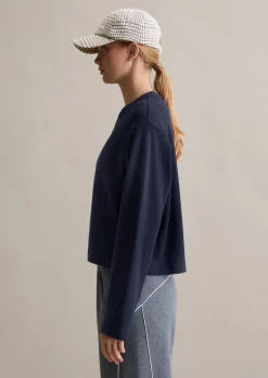 Longsleeve relaxed aus Heavy Jersey