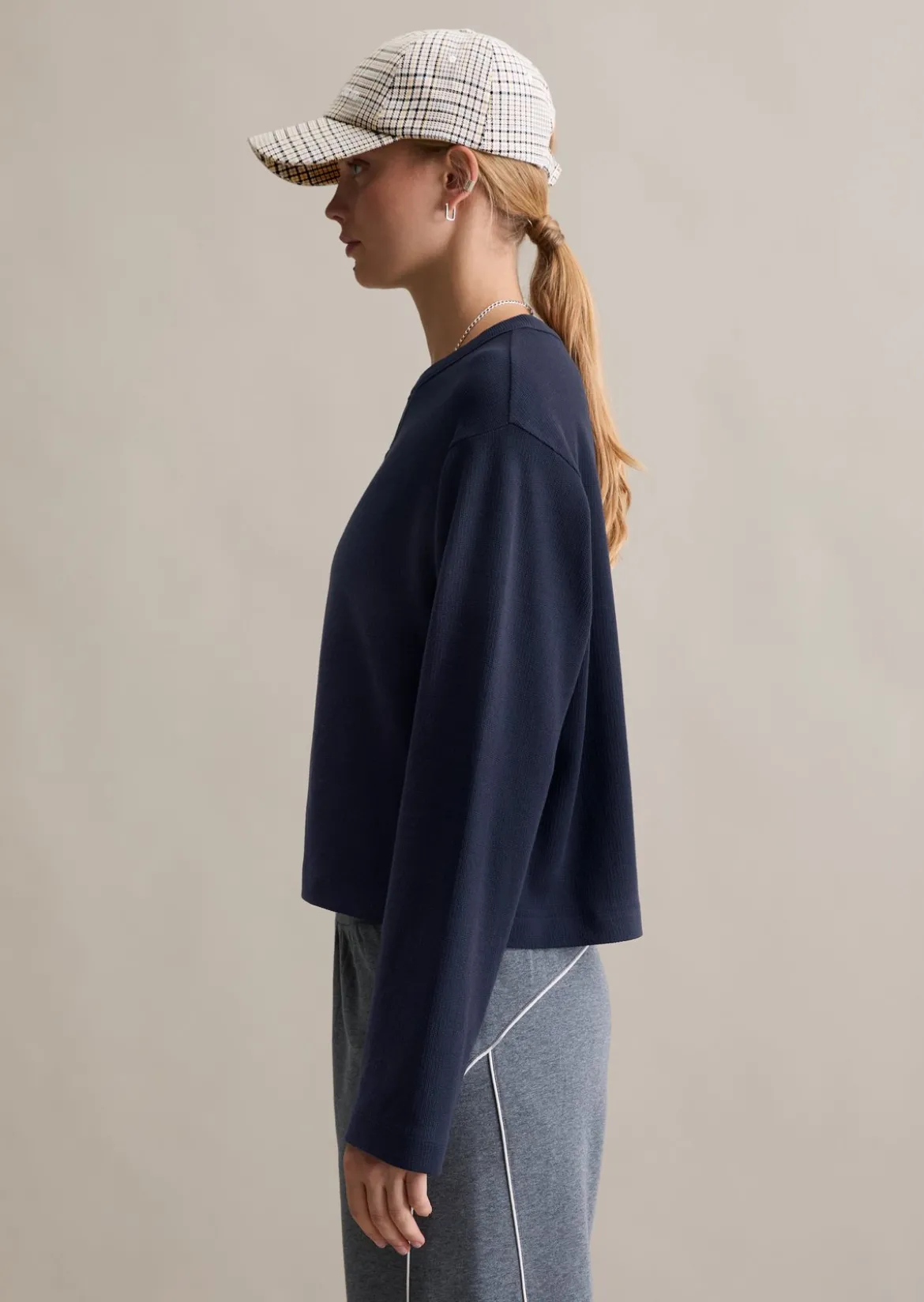 Longsleeve relaxed aus Heavy Jersey