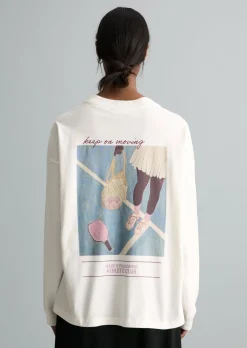 Longsleeve relaxed aus Heavy Jersey