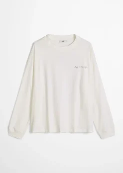Longsleeve relaxed aus Heavy Jersey
